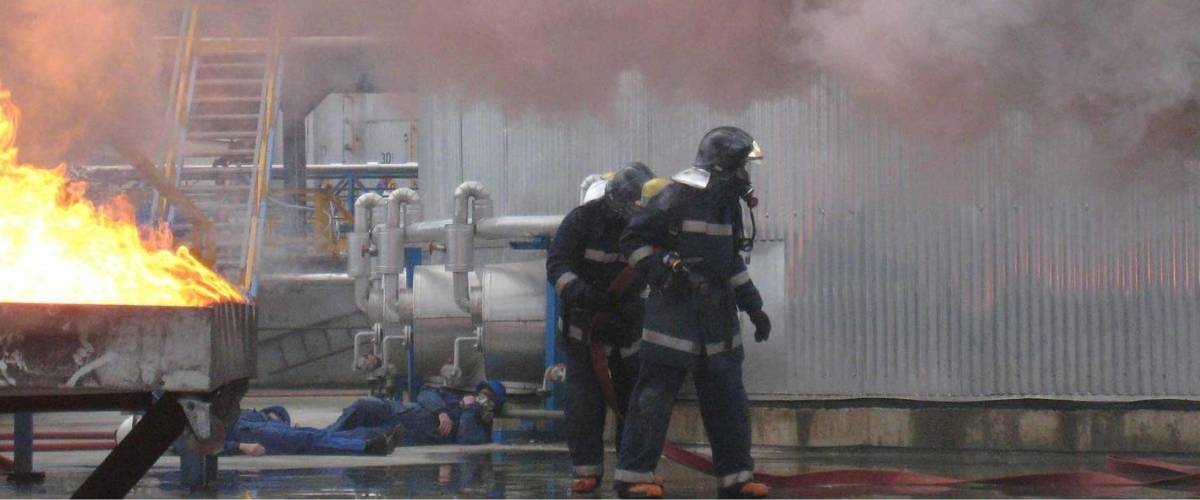 Previnsa Simulacros Previnsa Simulacros - vista de un ejercicio de incendio simulado